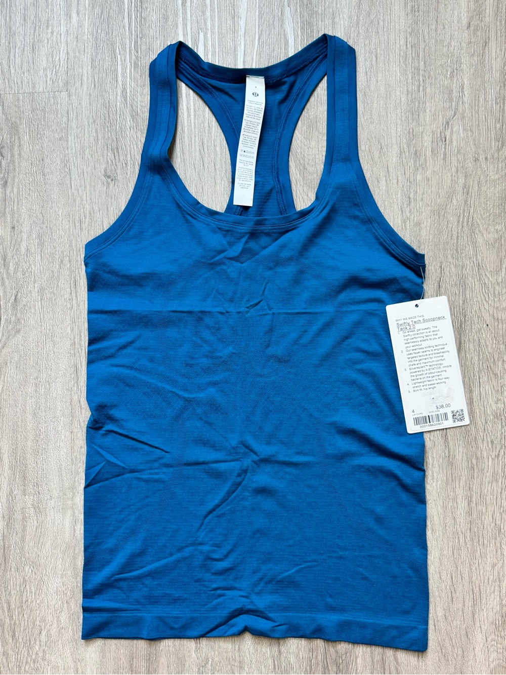 Lululemon Swiftly Tech Scoopneck Tank 2.0 –Size 4